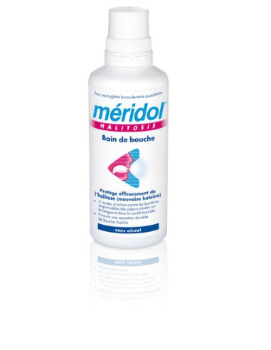 Meridol halitosis bain de bouche 400ml