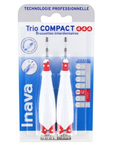 INAVA TRIO COMPACT 6 BROSSETTES...