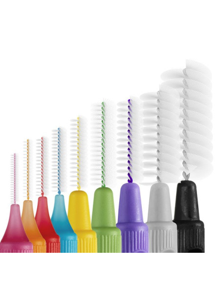 TePe Brossettes interdentaires TePe Originales - Pack toutes tailles - ISO 0 à 5