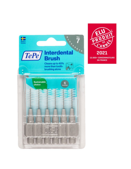 TePe Brossettes interdentaires TePe Originales Gris - 2.6 mm - ISO 7