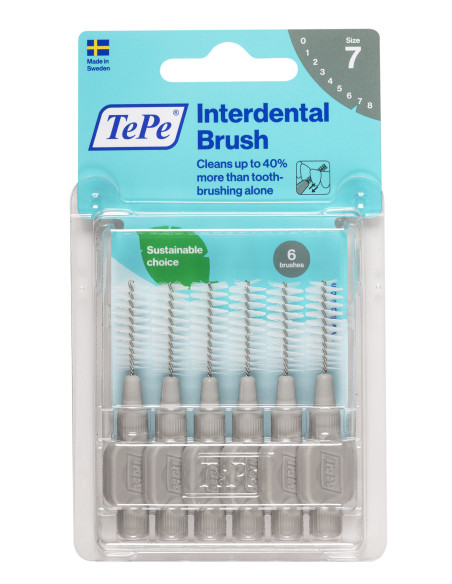 TePe Brossettes interdentaires TePe Originales Gris - 2.6 mm - ISO 7
