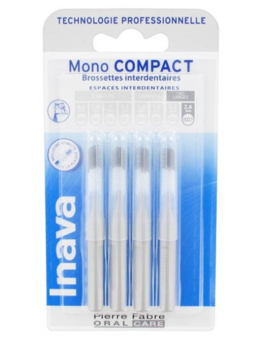 Inava Mono Compact - 4 brossettes...