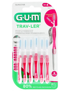 GUM Trav-Ler 6 Brossettes...
