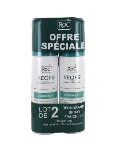 RoC Keops Déodorant Spray Fraicheur...