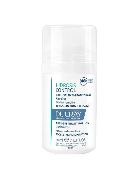 Ducray Hidrosis Control Anti-Transpirant Roll-On 40ml