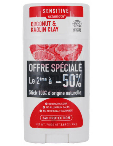 Schmidt's Sensitive Déodorant Stick...