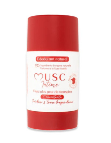 Musc Intime Déodorant Naturel Rose...