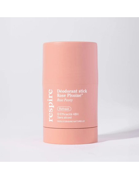 Respire Déodorant stick Rose Pivoine 50g