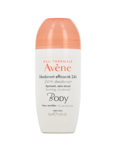 Avène Body Déodorant Roll-On 24h Peau...