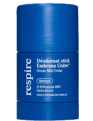 Respire Déodorant stick Embruns cèdre...