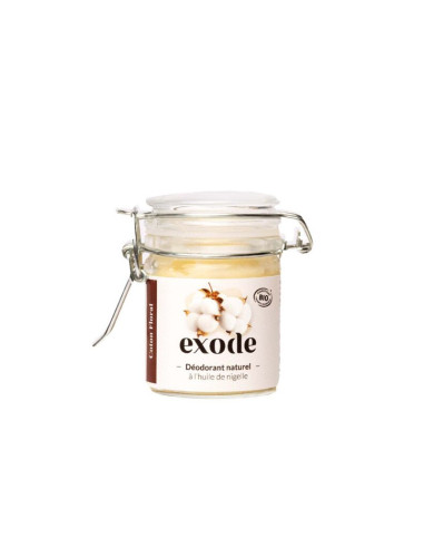 Exode Déodorant Naturel Coton Floral 50g