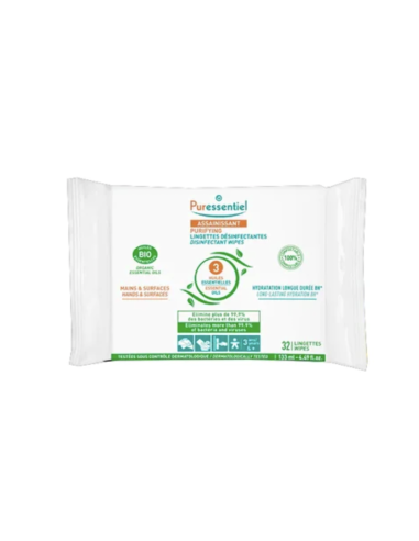 Puressentiel Lingettes Désinfectantes...