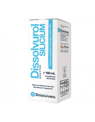 Dissolvurol silicium goutte 100ml