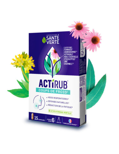 SANTE VERTE ACTIRUB boite de 15...