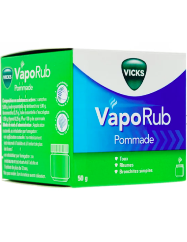 VICKS VAPORUB POMMADE POT 50G