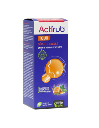Santé Verte ActiRub Sirop Toux Sèche...