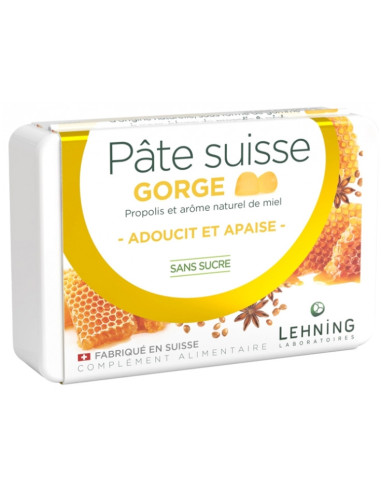 Lehning Pâte Suisse Gorge - 40 Gommes