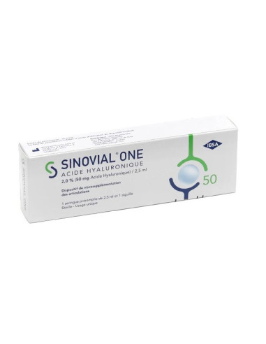 Sinovial One 2% seringue 2,5 ml