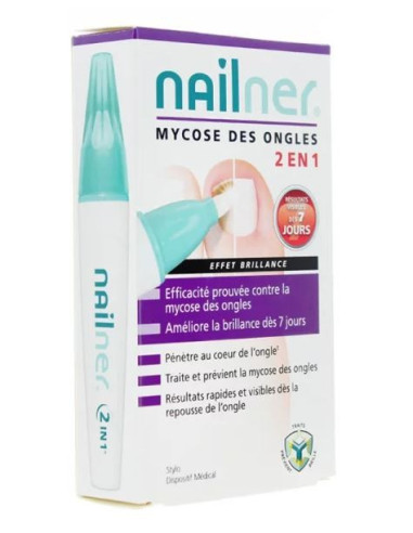 NAILNER Stylo 2 en 1 4ml