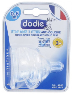 DODIE 2 TÉTINES RONDES 3...