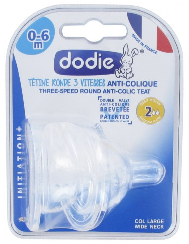 DODIE 2 TÉTINES RONDES 3 VITESSES...