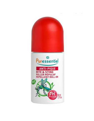 PURESSENTIEL Roller répulsif visage &...