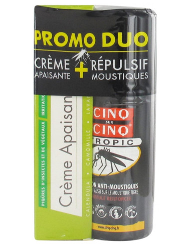Cinq sur Cinq Duo Crème Apaisante...