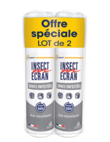 Insect Ecran Zones Infestées Répulsif...