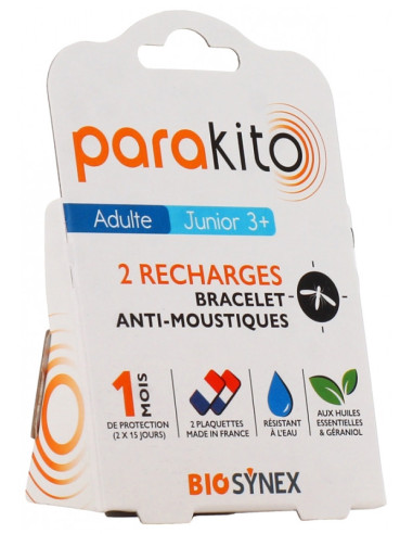 Parakito 2 Recharges Bracelet...