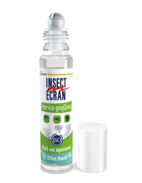 Insect Ecran Roll-On Apaisant Après-Piqûres Effet Froid Bio 15ml