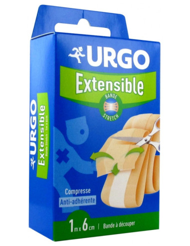 Urgo Extensible Bande Stretch 1 m x 6 cm