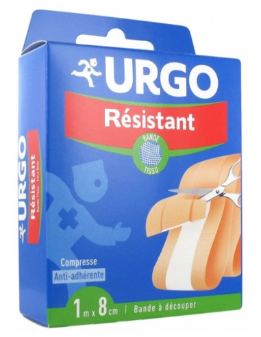 URGO RÉSISTANT BANDE À DÉCOUPER 8 CM...