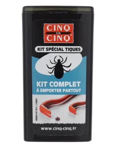 Cinq sur Cinq kit spécial tiques