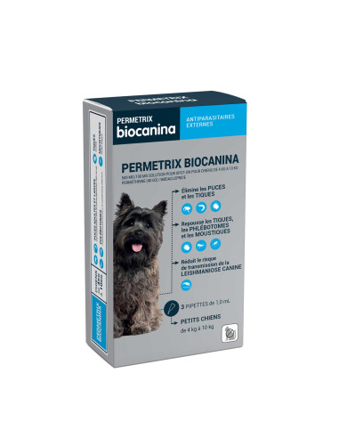 Biocanina Permetrix Petits Chiens...