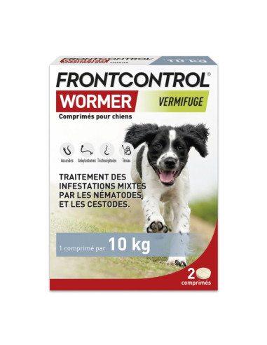 Frontcontrol Wormer Vermifuge chien 2...