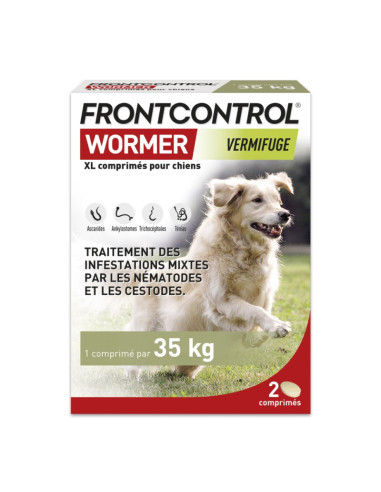 Frontcontrol Wormer Vermifuge chien +...