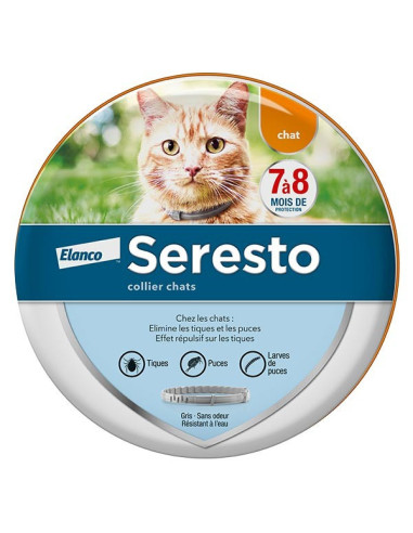 Seresto Chat Collier Anti-Puces et...