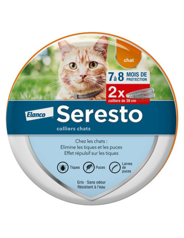 Seresto Chat Collier Anti-Puces et...