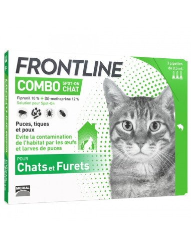 FRONTLINE COMBO SPOT-ON CHAT ET FURET...