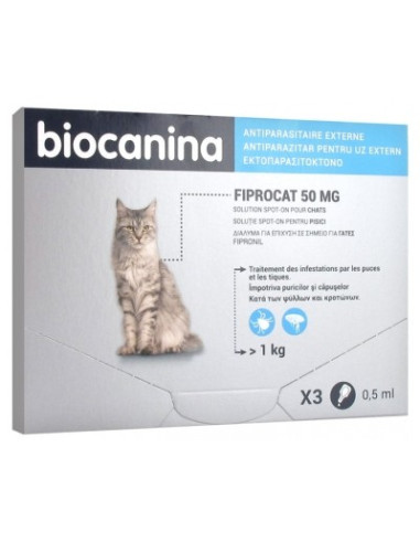 BIOCANINA Biocanina fiprocat 50mg...