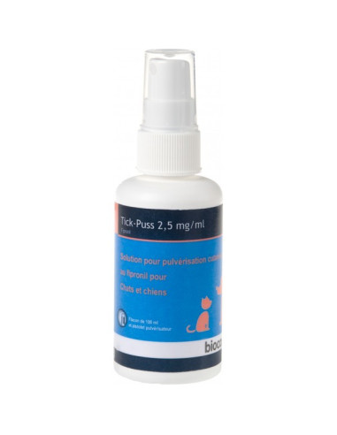 Biocanina Tick-Puss 2.5mg/ml spray 100ml