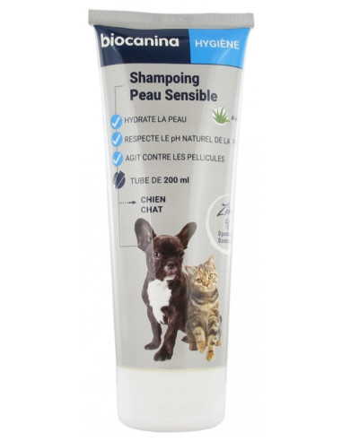 BIOCANINA SHAMPOING PEAU SENSIBLE 200 ML