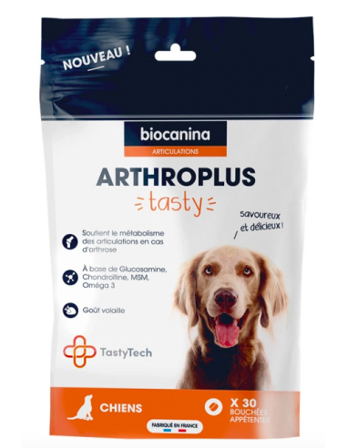 Biocanina arthroplus tasty chien 30...