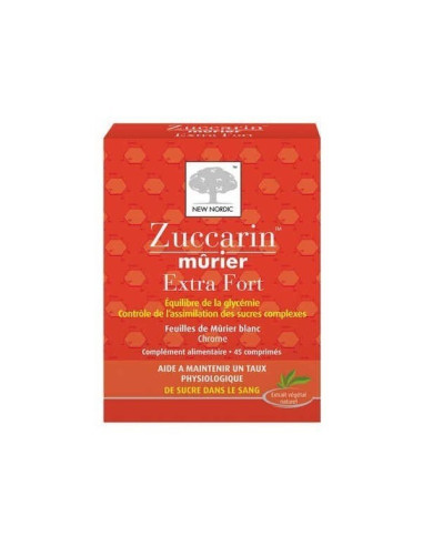 Zuccarin mûrier extra fort 45 comprimés