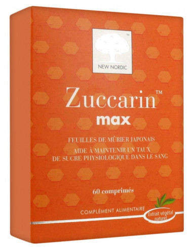 New Nordic Zuccarin Max 60 Comprimés