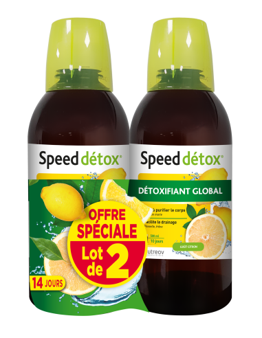 Nutreov Speed détox goût citron lot...