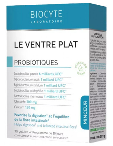 Biocyte Le Ventre Plat - 30 Gélules