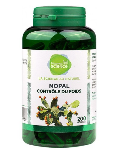 PHARMASCIENCE NOPAL 200 GELULES