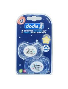 Dodie sucette silicone +6...