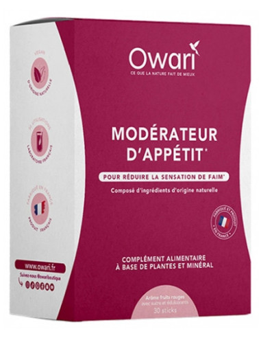 Owari Modérateur d'Appétit 20 Sticks